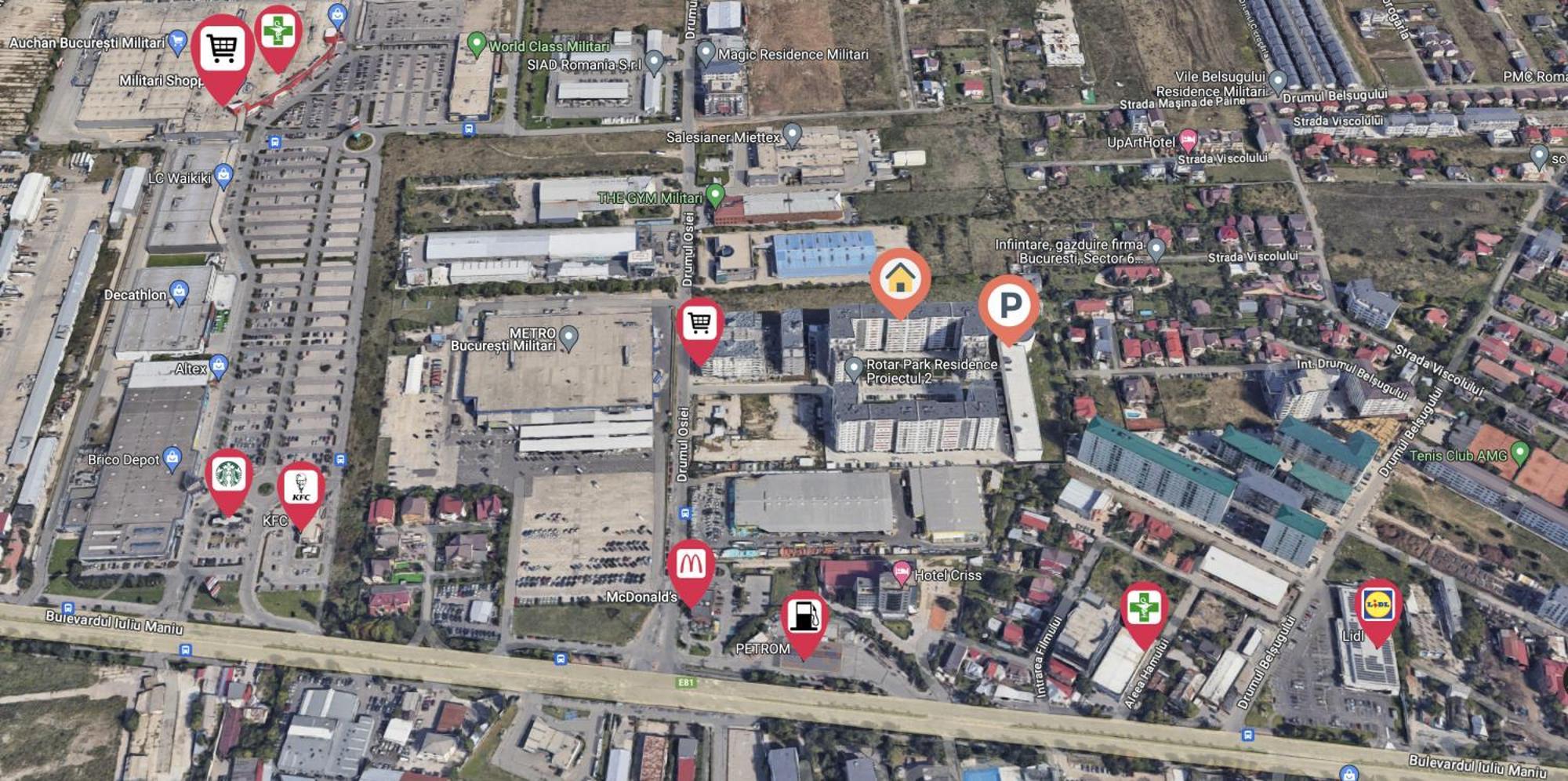 Homie - Private Parking - Self Check-in Bukarest